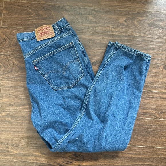 Levi's 550 Relaxed Fit Men's Denim Jeans paper tag - Picture 1 of 9